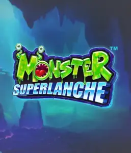 Explore the spooky depths with Monster Superlanche slot by Pragmatic Play, highlighting a colorful and whimsical monster logo set against a foggy cave background. This graphic conveys the fun and excitement of a monster-themed game, ideal for fans of monster slots, delivering a fantastic adventure. 